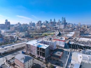 Commercial Real Estate Drone Photography Building Construction New Jersey top view
