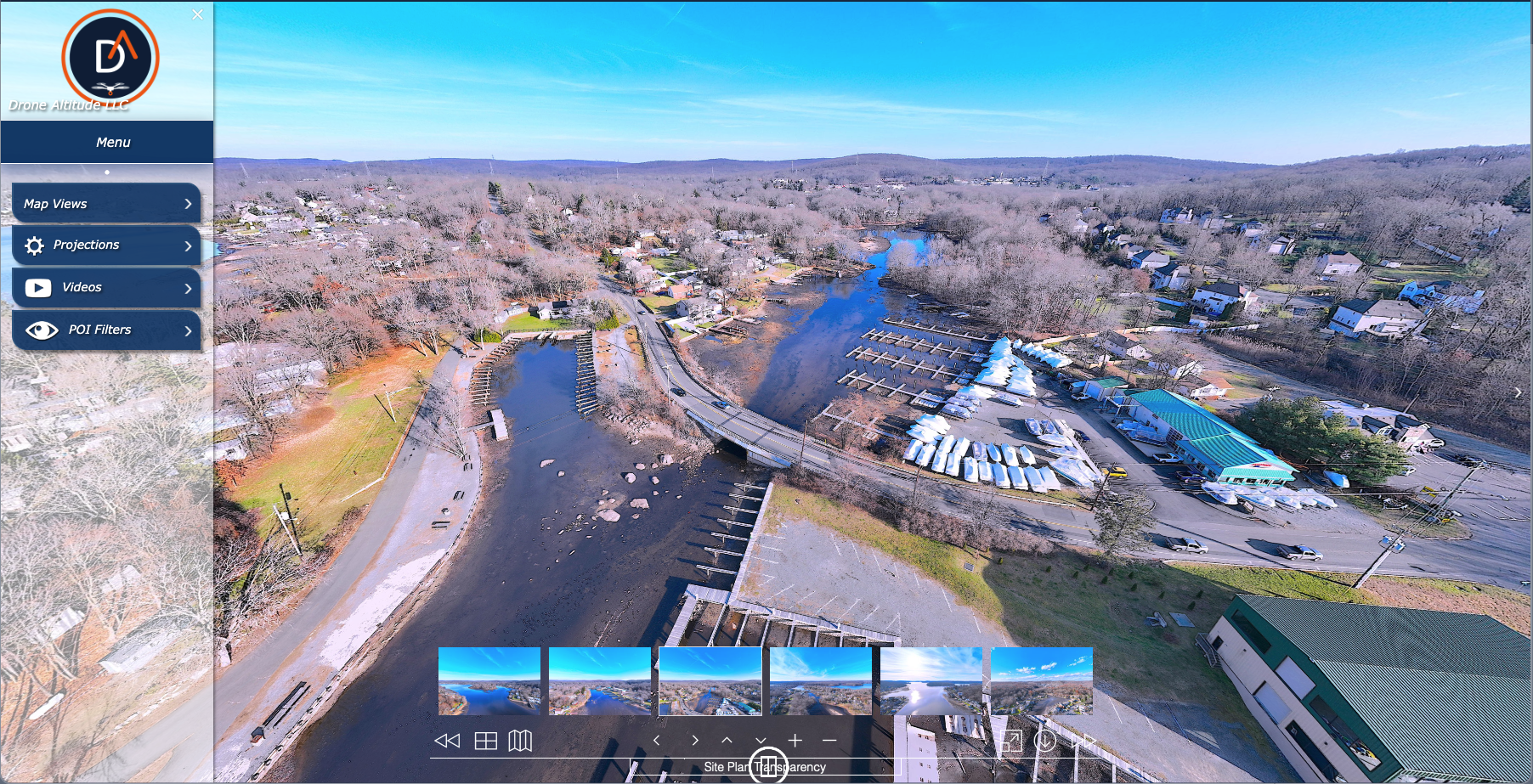 Lake Hopatcong Drainage — Aerial 360 Tour preview